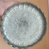 سینی مجمعه مسی یزدی