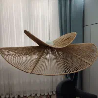 لوستر وآباژور رافیا ترک