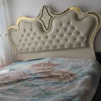 تخت و کمد با نور مخفی چوب راش