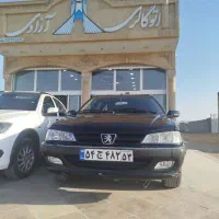 پژو پارس مشکی با سیستم مدل هشتادو یک