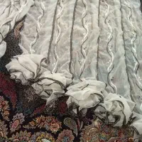 پرده گل رز
