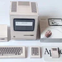 ماکت کاغذی اپل مکینتاش Apple MAC 128K