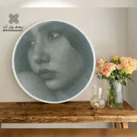 تابلو نقاشی چهره با نخ سفارشی