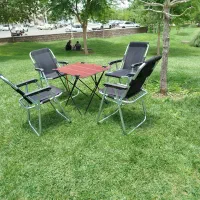 بنکداری و تولیدی صندلی تاشو و میز تاشو پک2و4نفره