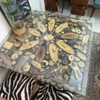 میز ناهار خوری چوبی ۴نفره کلاسیک
