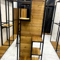 قفسه MDF و الوار ترمو