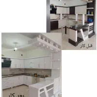 نصب تخصصی برچسب کابینت و حمام کاملا ضدآب