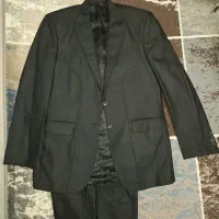 کت و شلوار مردانه مشکی سایز ۴۲
