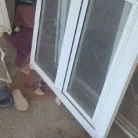 درب و پنجره آلمنیومی در حد نو با قیمت کم