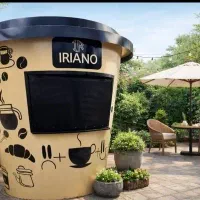 کافه کیوسک لیوانی