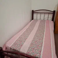 تخت فلزی تک نفره