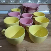 فنجان نعلبکی و بستنی خوری
