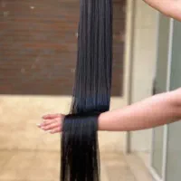 مو مصنوعی دم اسبی قد ۱۲۰