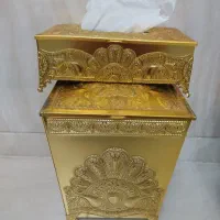 سطل آشغالی و جا دستمال کاغذی