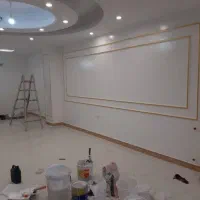نقاشی و رنگ امیزی ساختمان و درب و پنجره