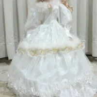 عروسک سرامیکی خارجی کاملا سالم و زیبا