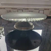 گردان کیک شیشه ای