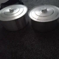دوتا قابلمه بزرگ جنس سنگین
