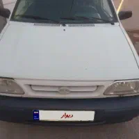 پراید  سفید ۸۳ دو گانه انژکتور