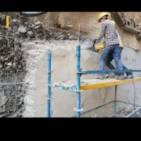 تخریب ساختمان آرک اپن شومینه کف بدن آشپزخانه