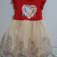 لباس دختزانه با طرح پونی