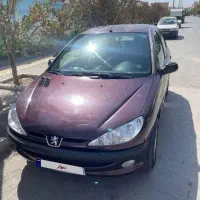 پژو 206 بادمجانی