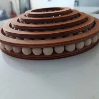ست چوبی 5 تکه مهره دار