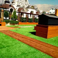 چمن مصنوعی جدا سازی شده از پروژه سالم  تمیز ارزان