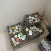 شیشه مربا خالی