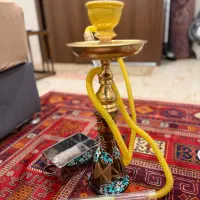 قلیان زرد سایز متوسط