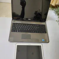 لپ تاپ دل Dell n5010 و تبلت سامسونگ Tab 4