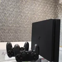 ps4 اسلیم ۱ ترا با دو دسته