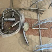 شیرظرفشویی و سر دوشی و جای شامپو