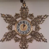 ساعت دیواری برنجی