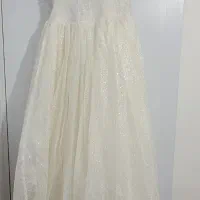 لباس عروس به همراه تور