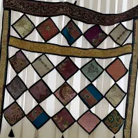 پرده سنتی دست دوز