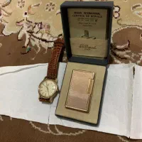 فندک دوپونت میکرون طلا