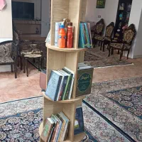 کتابخانه - شلف ۳۶۰درجه ای ۱۷۰ سانتی تازه تولید شده