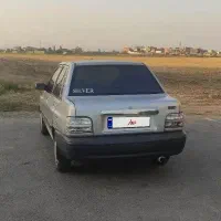 پراید نقره ای متالیک دوگانه سوز کارخانه