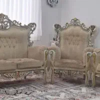 مبل نیمه استیل ۷نفره