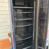 یخچال ایستاده کافه داخل مشکی عرض ۶۰