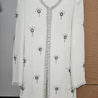 مانتو سفید مجلسی