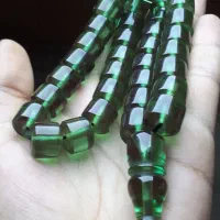 تسبیح سندلوس کهربا نقره انگشتر.