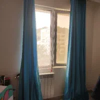 ست پرده،کمد و تخت و دراور کودک کاملا نو وسالم