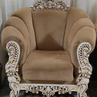 مبل نیمه استیل  ۷ نفره