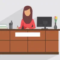 دستیار و منشی خانم