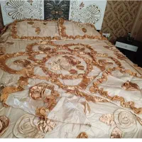 رو تختی ساتن نو استفاده نشده