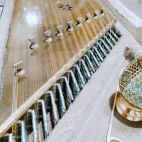 سنتور حرفه ای خاتم کاری شده