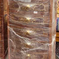 کمد کشو دار دست ساز چوب قرمز هندی