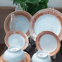 ظروف چینی و نعلبکی مرغی